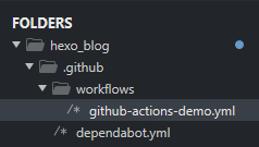 github_action_folder