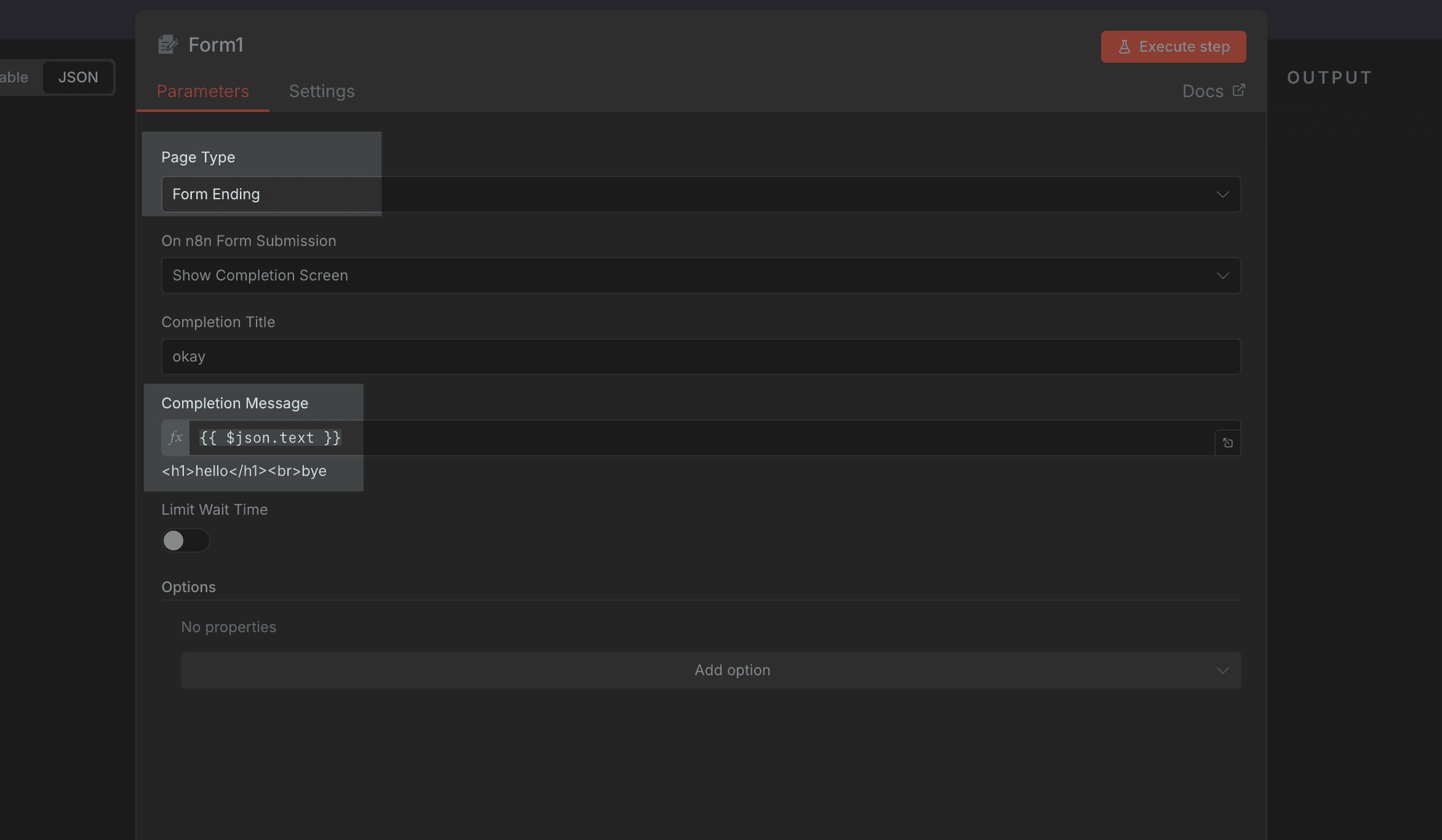 n8n-1.104.0-form_ending-html_support