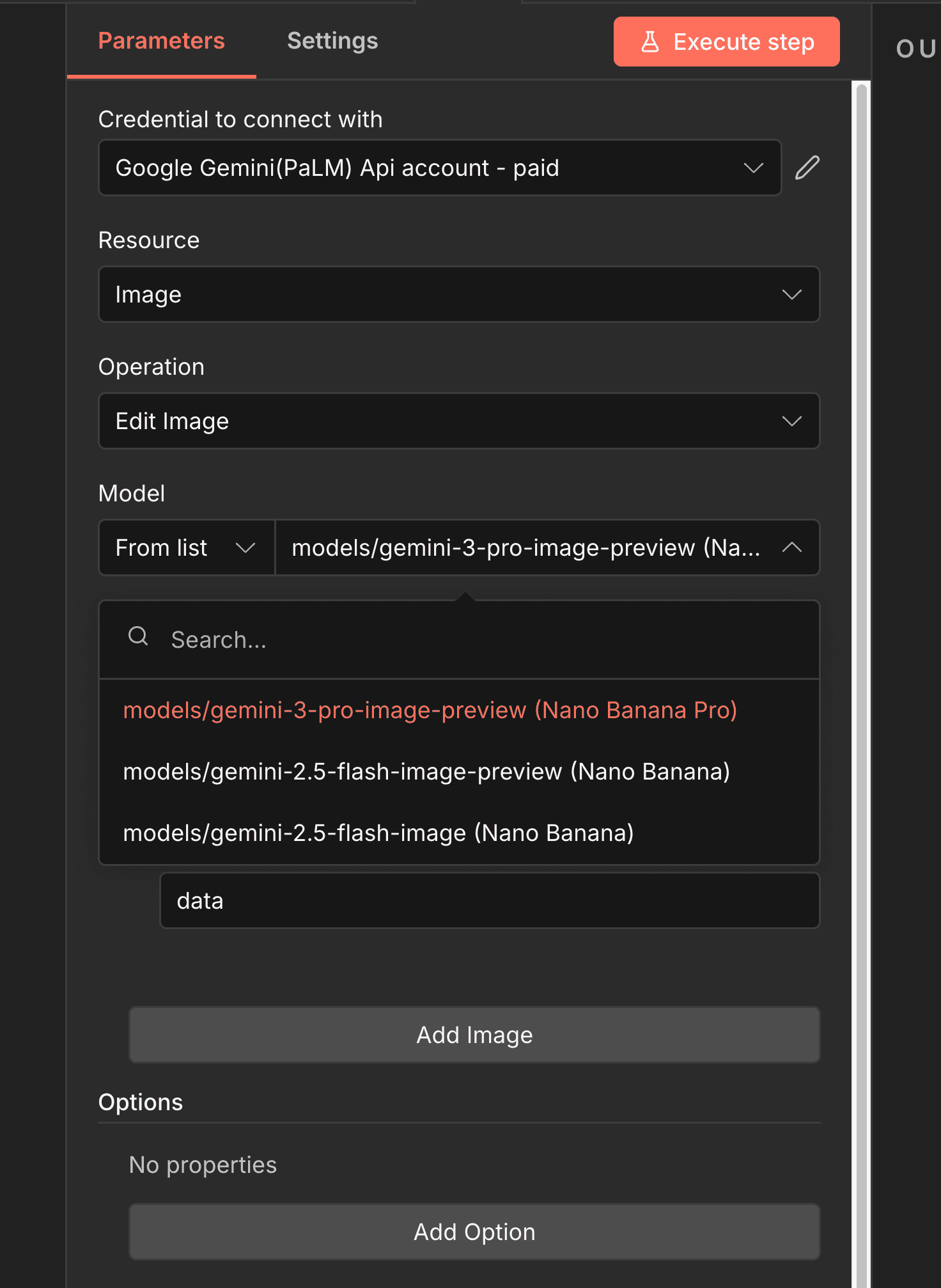 n8n 1.123.0 Gemini Node 新增支援 Nano Banana Pro 模型