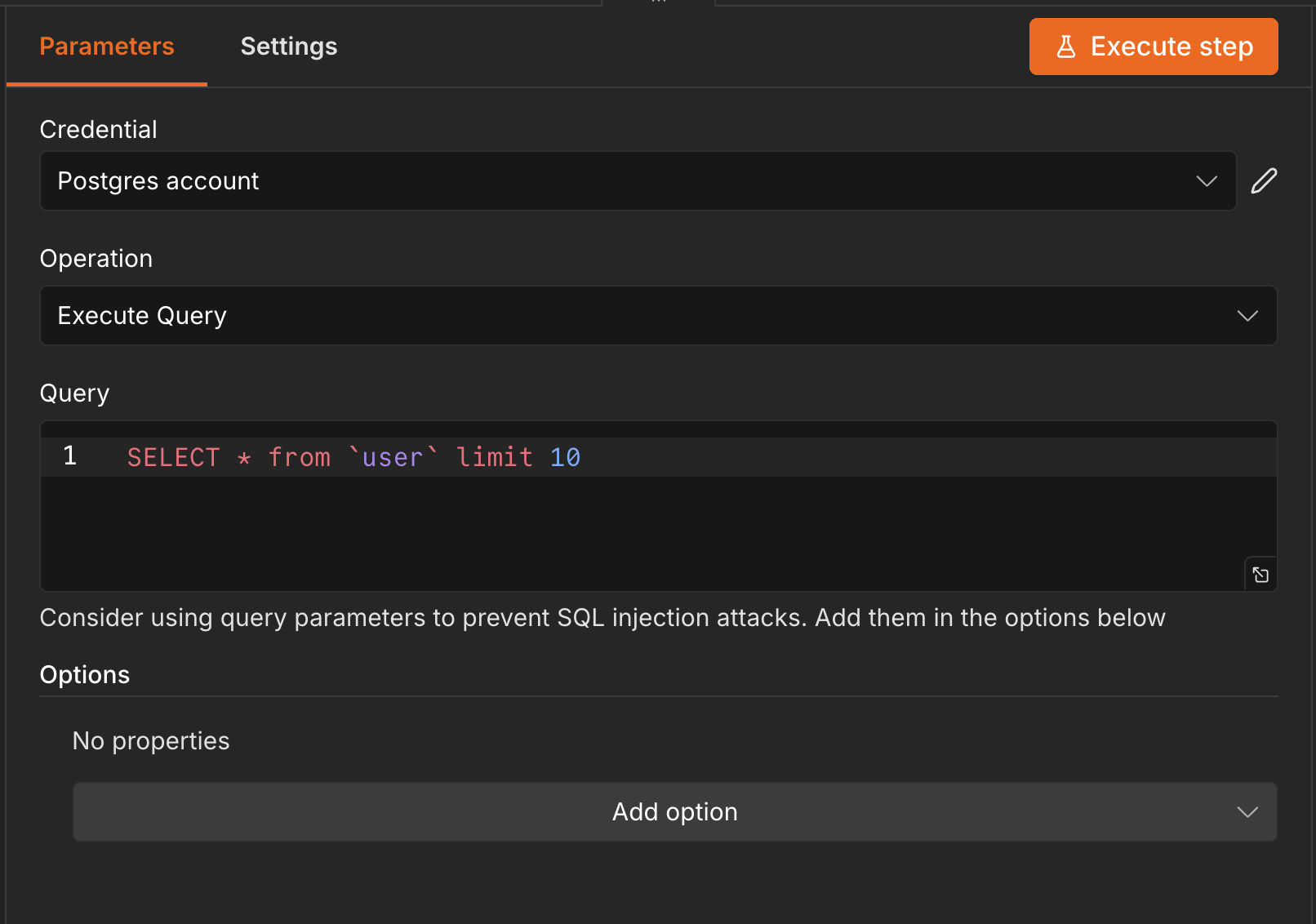 Postgres 節點 SELECT 查詢無結果時，現在正確回傳空陣列 [] 而不是 { success: true }