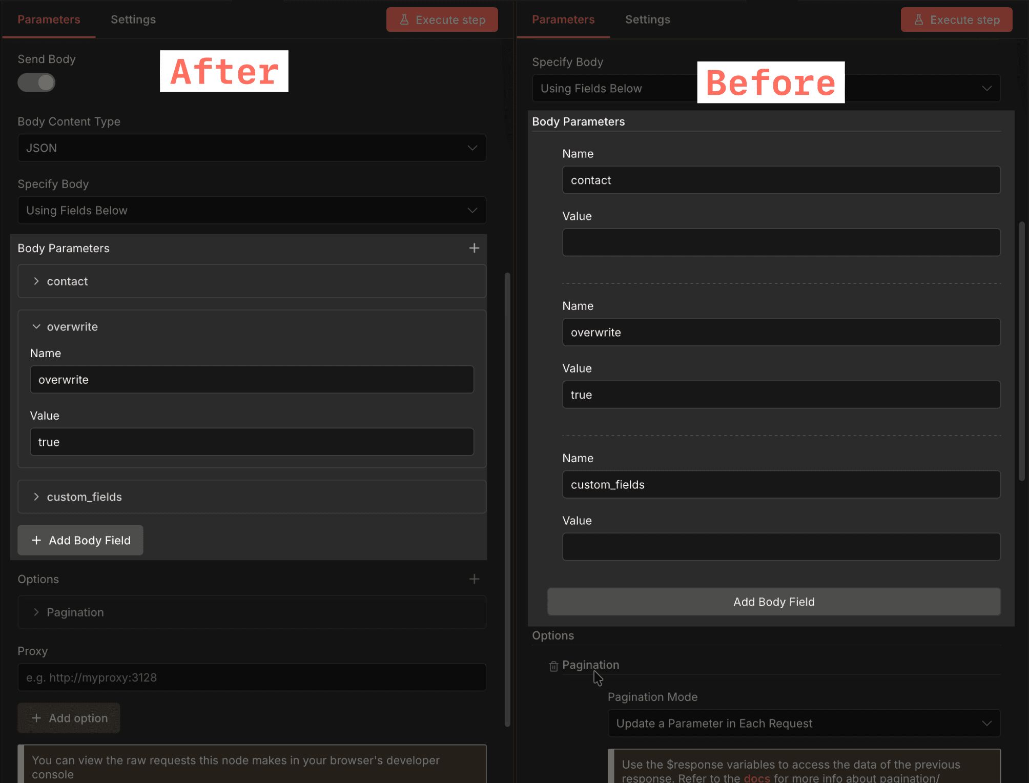 n8n 集合 UI 重構，嵌套結構更清楚