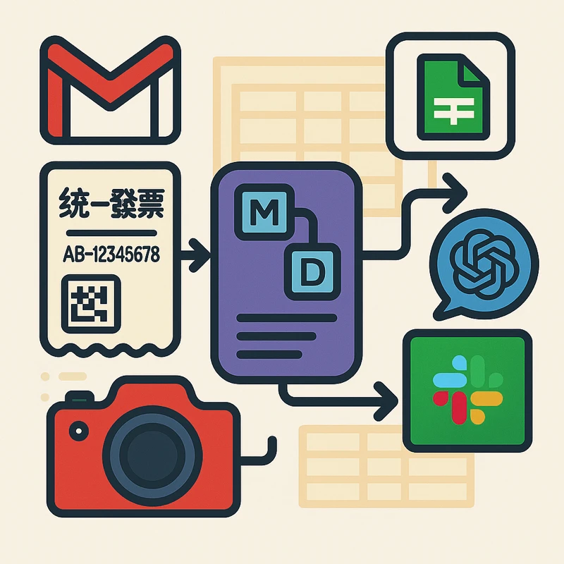 Gmail 電子發票轉存 Google Sheet + AI 分析消費