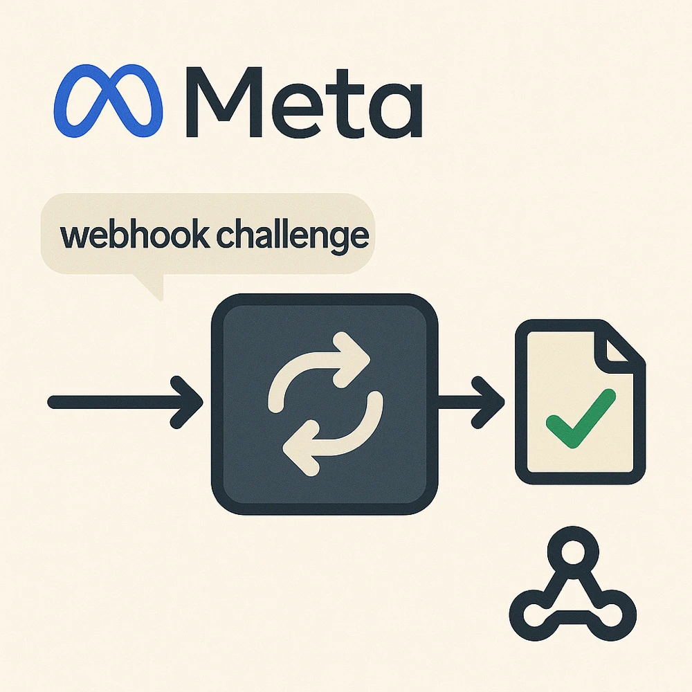 Meta Webhook Challenge 驗證回應